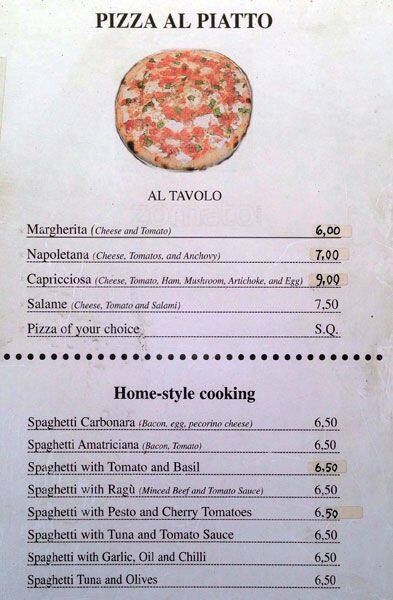 Menu di Donan Bar 