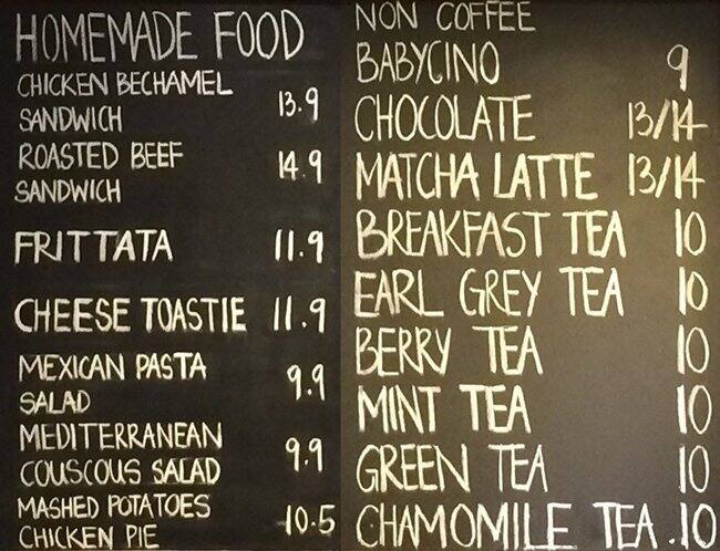 Eight Ounce Coffee Menu Menu For Eight Ounce Coffee Kuala Lumpur City Center Kuala Lumpur