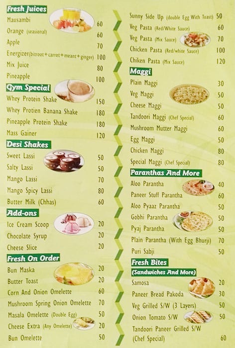 Menu at Office Cafe, Noida, 12A Ground Floor