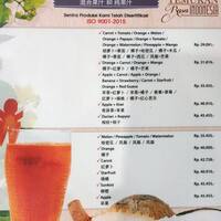Mm Juice Menu Menu For Mm Juice Senopati Jakarta