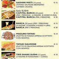 Capital Fusion Restaurant Menu