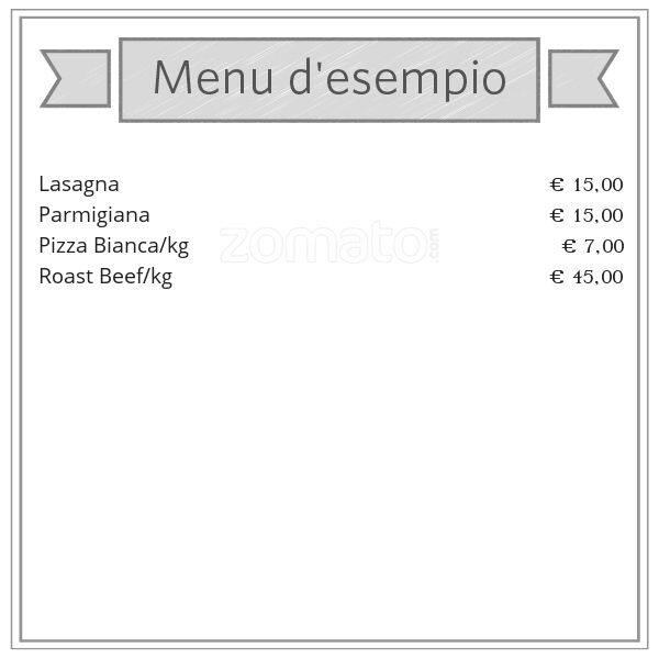 Menu di Salumeria Vineria Fedeli 