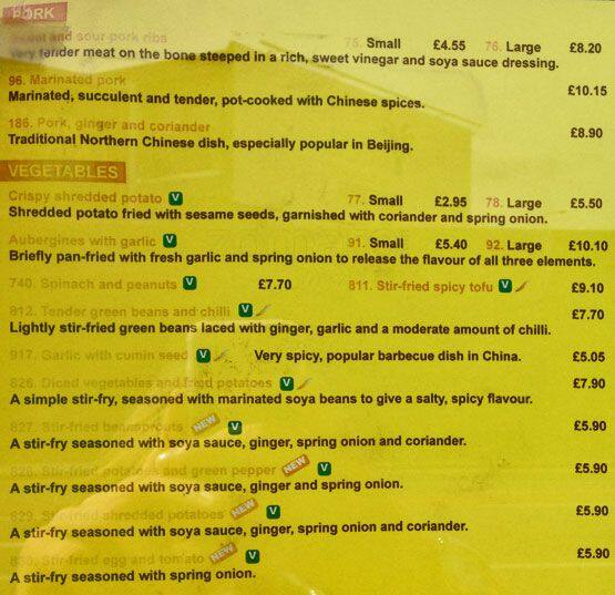 Chop Chop Menu, Menu for Chop Chop, Leith, Edinburgh Zomato UK