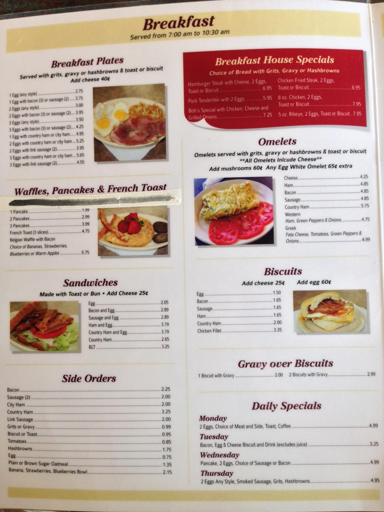 Skid S Restaurant Menu For Elon College Skid S Restaurant Elon College Menu