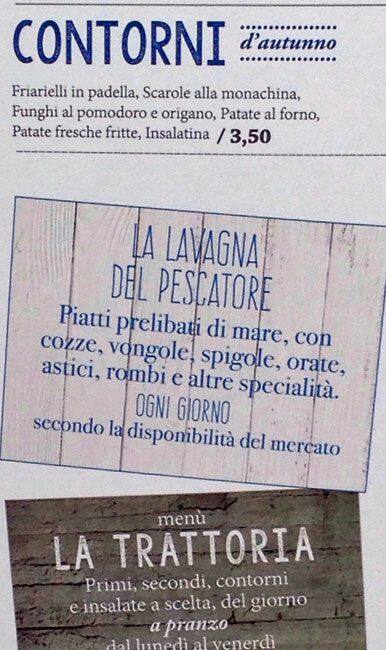 Menu di Rossopomodoro San Babila 