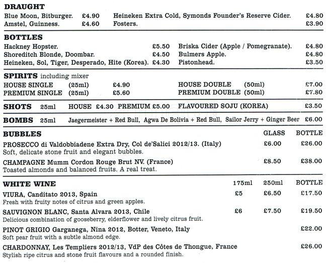 The Nest Menu, Menu for The Nest, Dalston, London Zomato UK