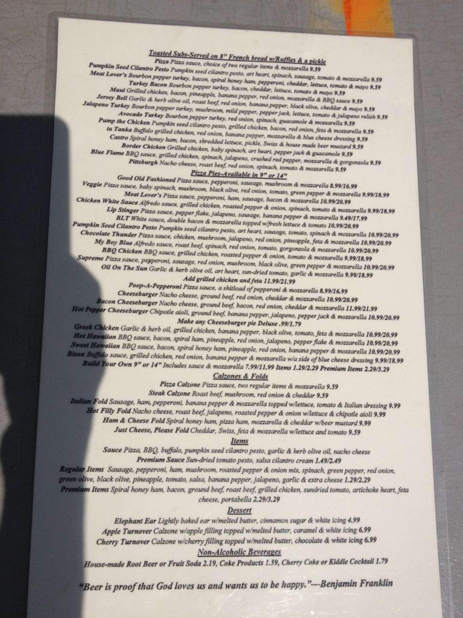 Dark Horse Brewery Menu, Menu for Dark Horse Brewery, Marshall, Jackson