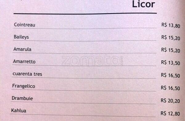 Restaurante Pão Com Manteiga cardápio