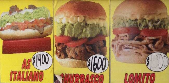 Carta de El Sabrosón