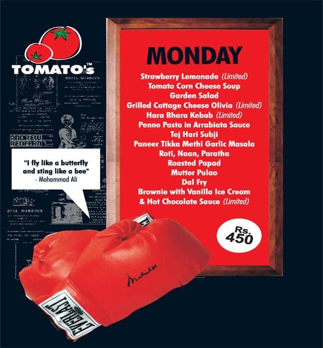 Tomato's Menu, Menu for Tomato's, C G Road, Ahmedabad Zomato