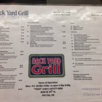 Backyard grill del city