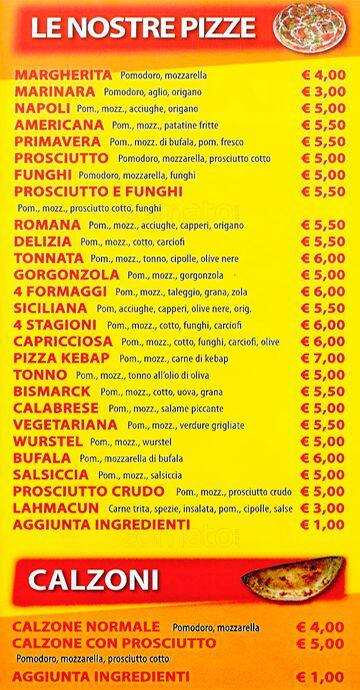 Menu di Istanbul 1 