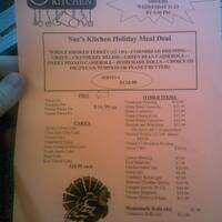 Sue S Kitchen Menu Menu For Sue S Kitchen Jonesboro Jonesboro