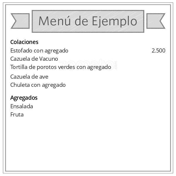 La Riviera menu