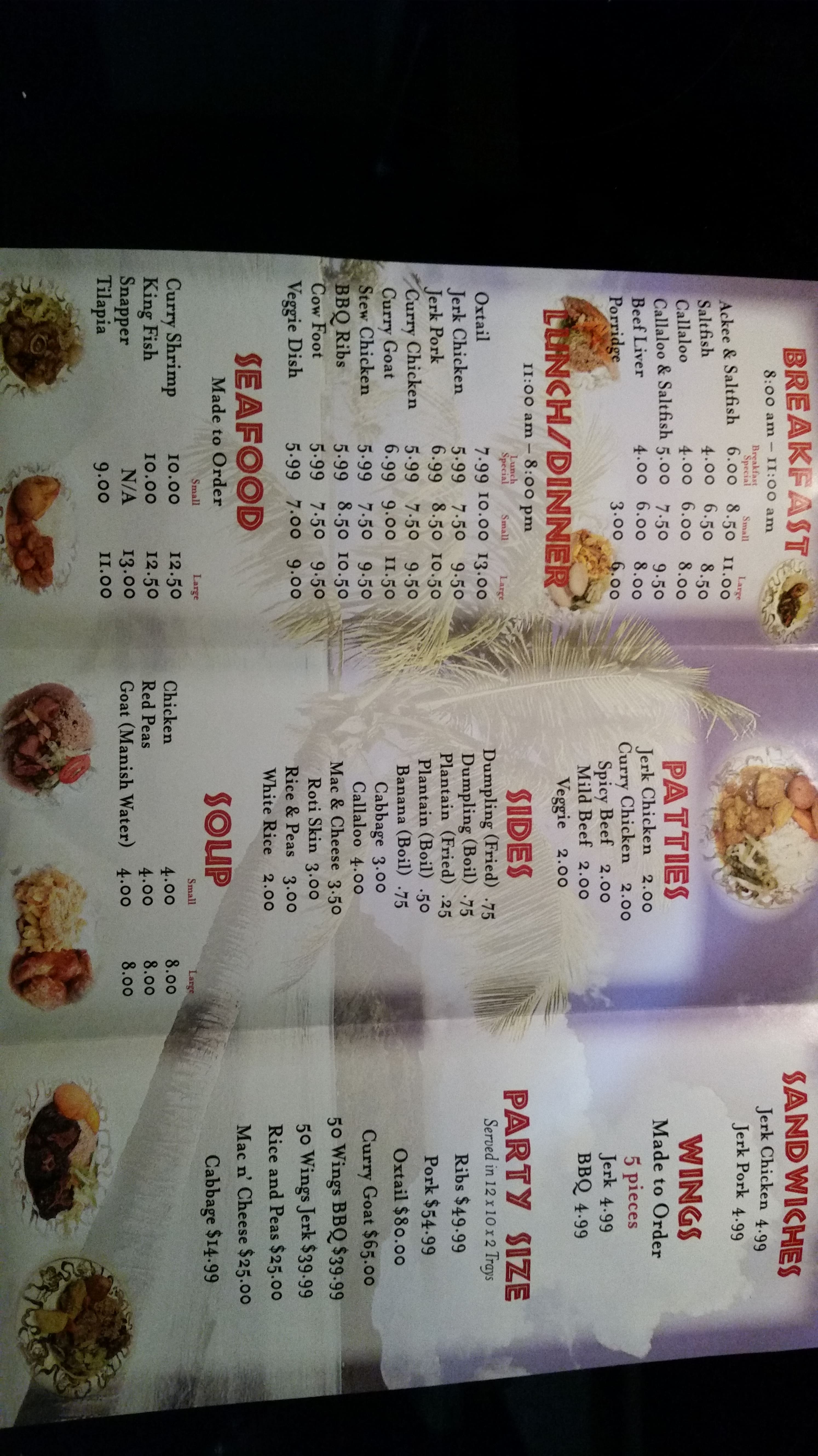 Island Sizzle Caribbean Restaurant Menu Urbanspoon Zomato Island Sizzle Caribbean Restaurant Longwood Menu