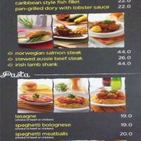 Secret Recipe Menu Menu For Secret Recipe Kuala Lumpur City Center Kuala Lumpur