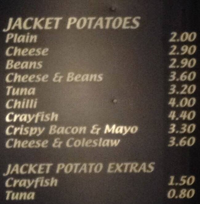 Hoxtons menu