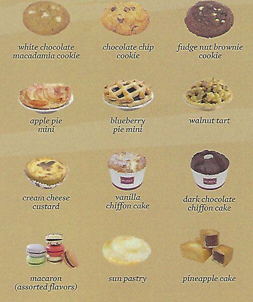 Menu at 85 Degrees Celsius cafe, Cupertino