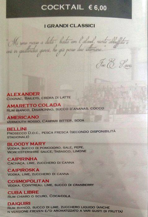Menu di Emporio 56 