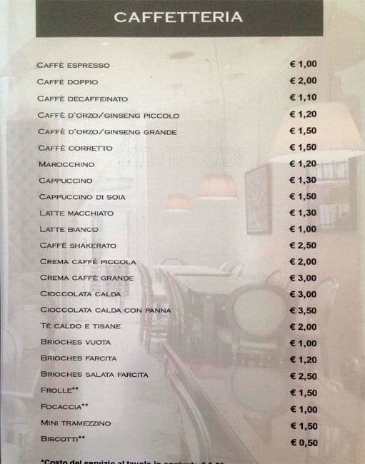 Menu di Emporio 56 