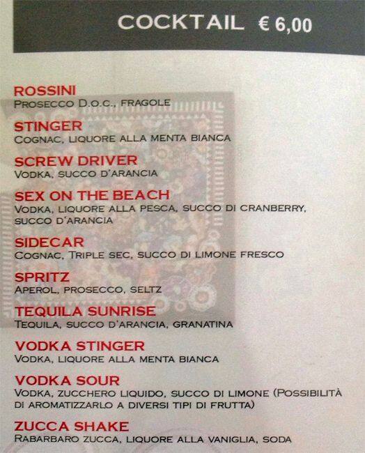 Menu di Emporio 56 