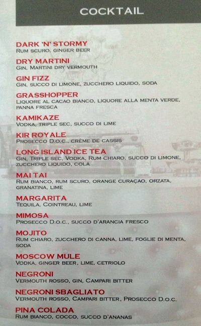 Menu di Emporio 56 