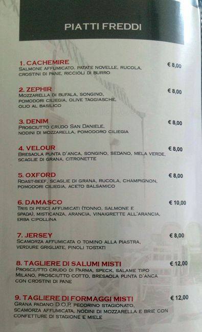Menu di Emporio 56 