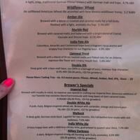 Marble Brewery Tap Room Menu Menu For Marble Brewery Tap Room Santa Fe Santa Fe