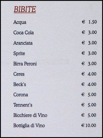 Menu di Gengi Cafe' 