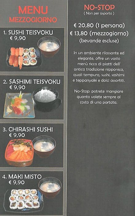 Menu di Bento House 
