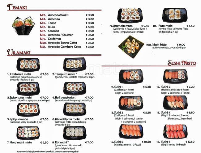 Menu di Bento House 