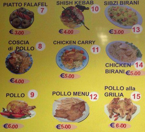 Menu di Asian Takeway 