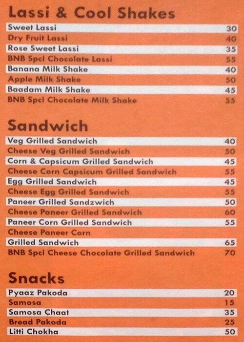Brew Nation Bangalore menu