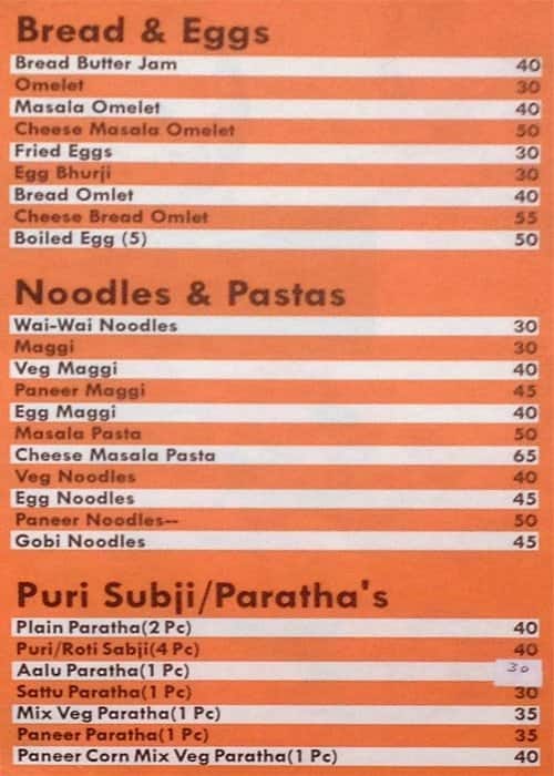 Brew Nation Bangalore menu
