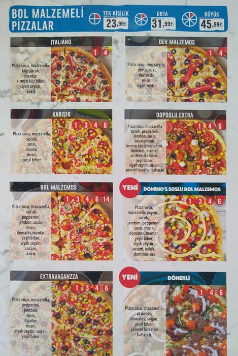 domino s pizza menu menu for domino s pizza buyukada istanbul