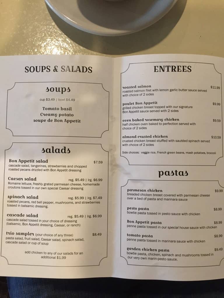 Bon Appetit Restaurant