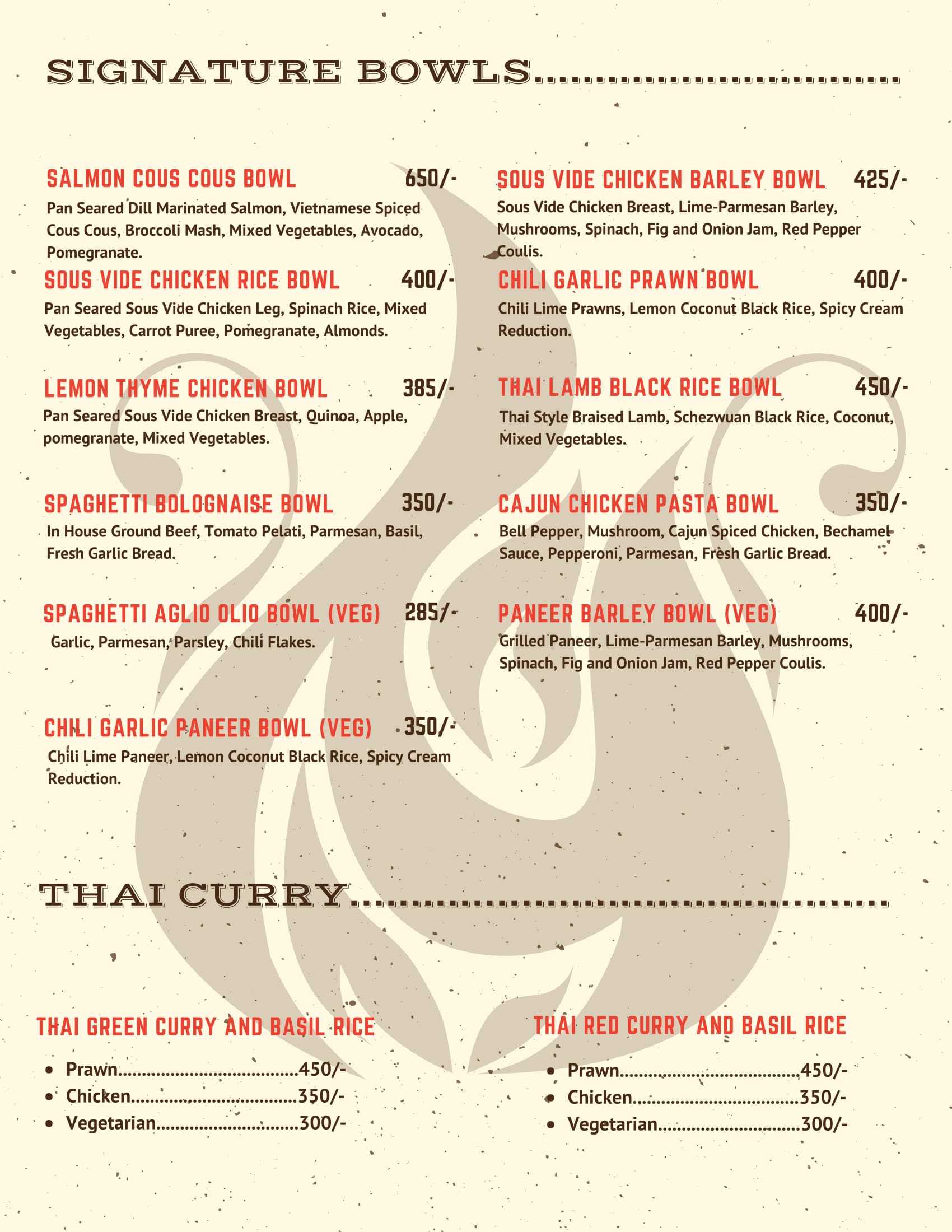 Pitchfork Menu, Menu for Pitchfork, Pali Hill, Bandra West, Mumbai Zomato