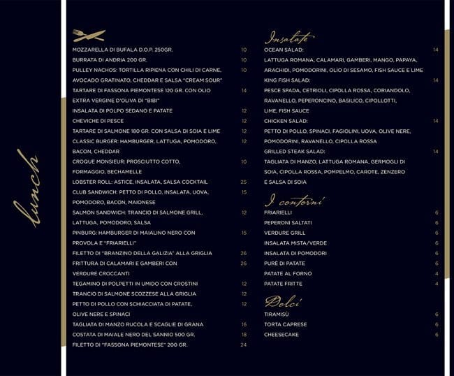 Pulley Grill Club Menu Menu For Pulley Grill Club Moscova