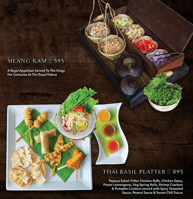 Menu of Thai Basil, Koramangala 1st Block, Bangalore