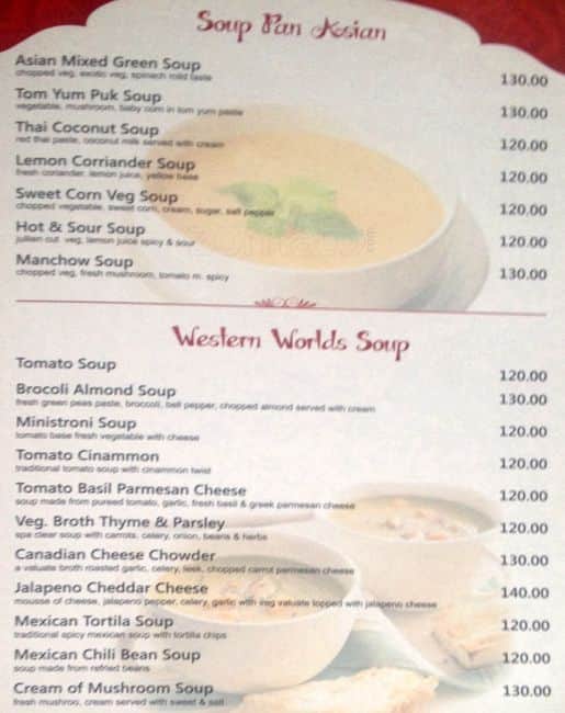 Crystal Palace Menu, Menu for Crystal Palace, Piplod, Surat Zomato