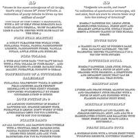The London Cocktail Club Menu Menu For The London Cocktail Club Islington London The London Cocktail Club Menu Menu For The London Cocktail Club Islington London