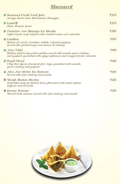 Earthen Oven - Fortune Inn Haveli Restaurant Menu - Zomato