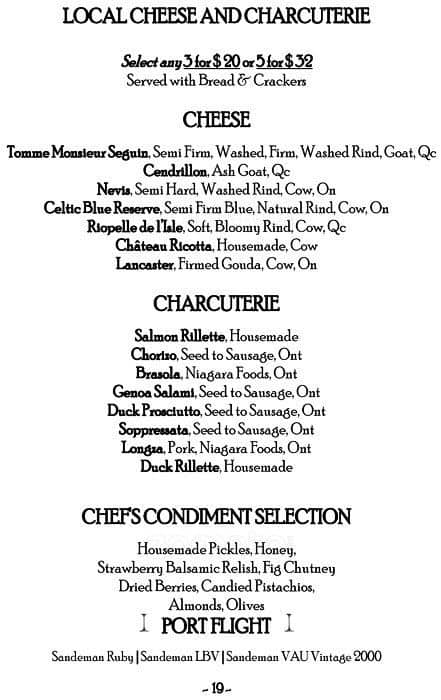 Zoe's Lounge - Fairmont Château Laurier Menu - Urbanspoon/Zomato