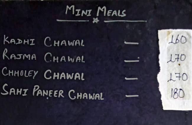 Pakwan - A Royal Veg Restaurant menu