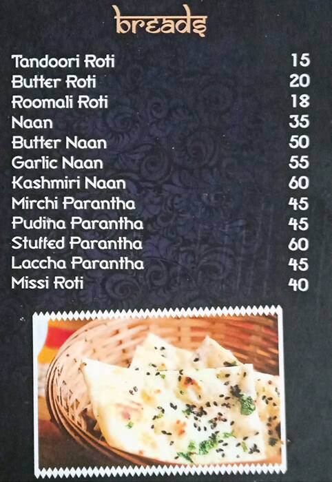 Pakwan - A Royal Veg Restaurant menu