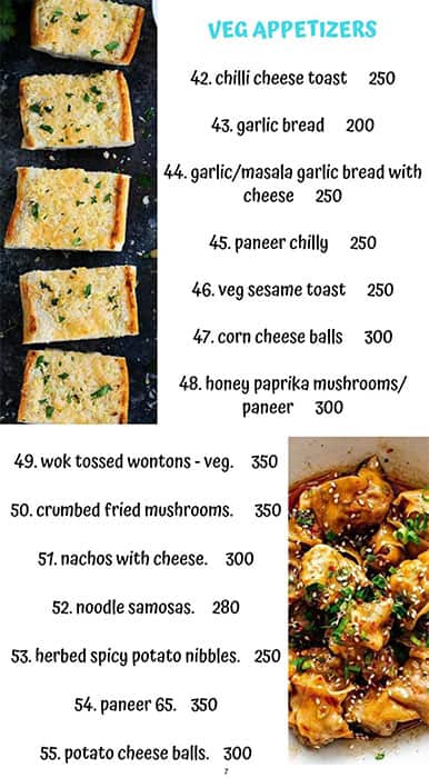 Menu at HOME CHEF, Mumbai, Meher Premises