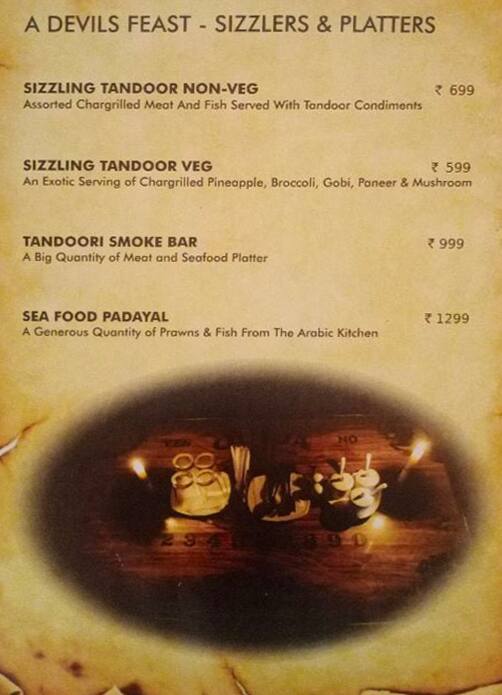 Hunted Cafe Menu Menu at Haunted Restaurant, Chennai, 23