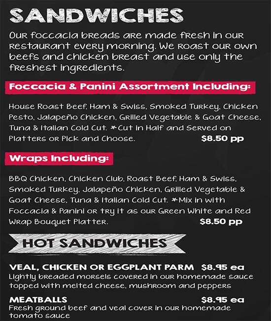 Menu at Piazza Manna restaurant, Toronto, Exchange Tower, 130 King St W