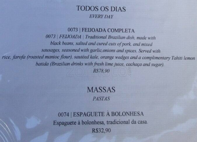 Beto - Bar e Restaurante cardápio