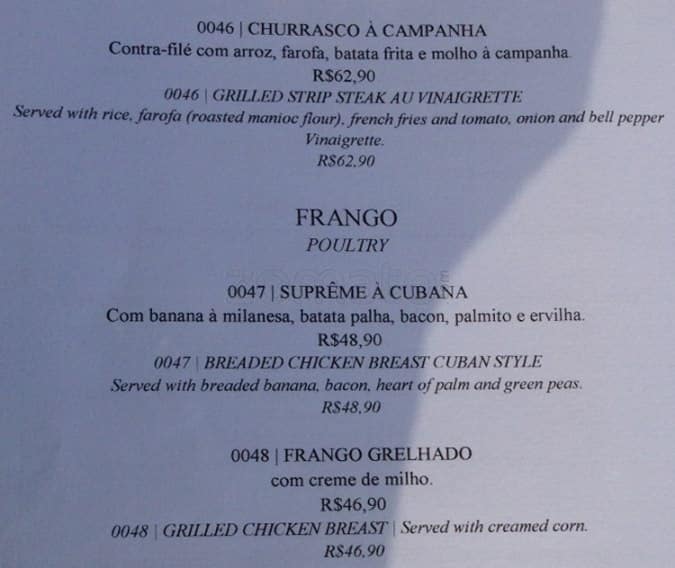 Beto - Bar e Restaurante cardápio